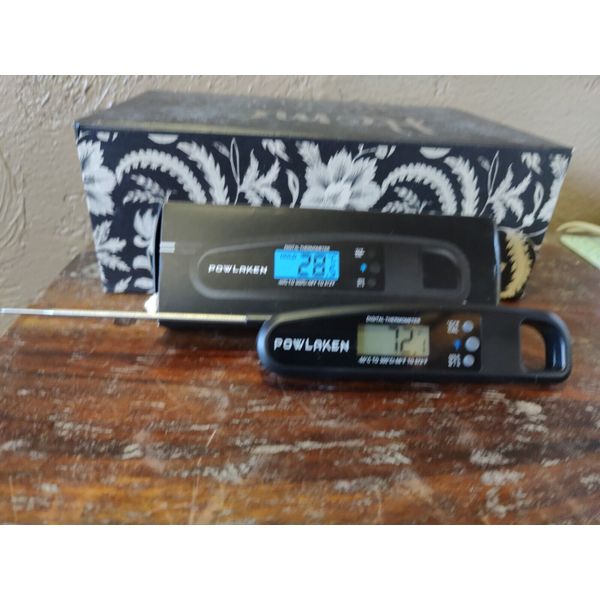 Powlaken Instant Read Digital Thermometer for Kitchen and Grilling