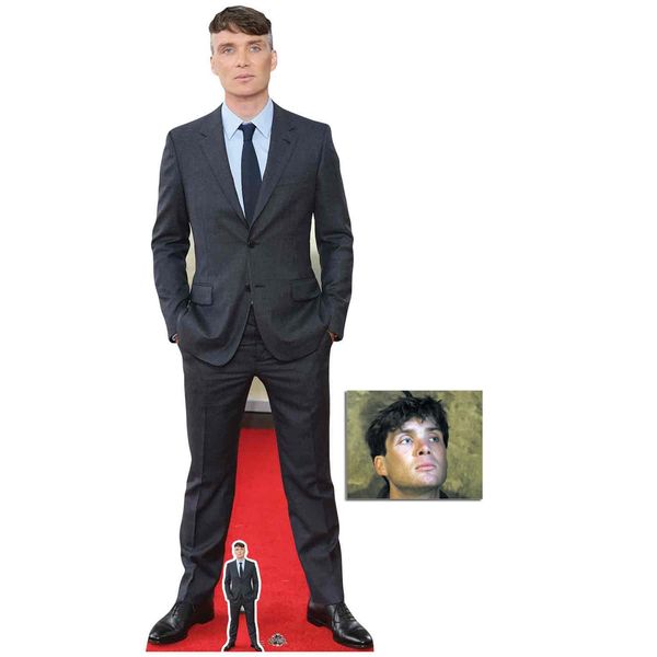 Fan Pack - Cillian Murphy Lifesize and Mini Cardboard Cutout/Standup - Includes 8x10 Star Photo