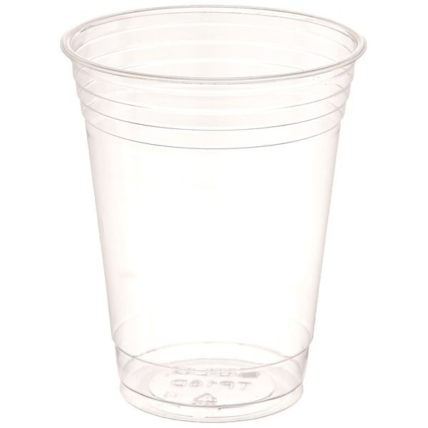 SOLO Cup Company -100 Company Plastic Party Cold Cups, 16 oz, Clear, 100 pack