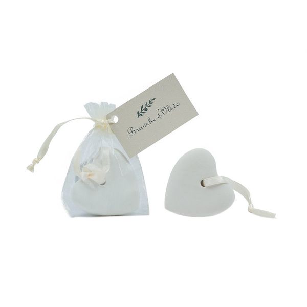 Branche d'Olive Scented Stone Heart Cloud