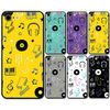 Smartphone case round glass music player record 03: yellow iphone7plus iphone8plus