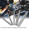 DEWIN Square Screw Extractor - Screw Remover Screw Extractor Broken Damaged Bolt Easy Out Removal Tool Square Type 5pcs