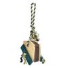Parrot Essentials Almond Bread Chewable Foraging Natural Parrot Toy - Large