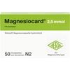 Magnesiocard 2,5 mmol, Filmtbl., 50 St. Tabletten