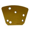 6 Pk Trapezoidal diamond Grinding Discs For Bolt-on Concrete Grinder Medium Bond