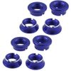 CENPEK 8Pcs Aluminum Radio Control Transmitter Switch Nuts Installation Spanner for Remote Control Gear Switch nut Toggle Switch-Dack Blue