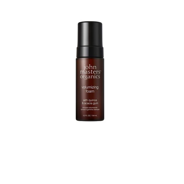 John Masters Organics Volumizing Foam 5.2 oz | 70%+ Organic Ingredients | Non-Aerosol | Long-lasting Hold | Cruelty-Free