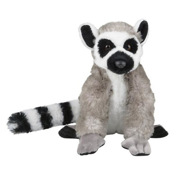 New Ring Tail Lemur 8 Inch Stuffed Animal Plush Toy