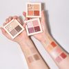 Revlon Dazzle Eyeshadow, Quad 001, Glazing, Brown, Color Image: Nuance, Beige, Developed in Japan, 0.1 oz (3.0 g)
