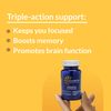 CocoaVia Memory & Focus Brain Supplement, 30 Day, Cocoa Flavanol Blend, Lutein, Added Caffeine for Boost. Improve Cognitive Function, Attention, Vegan & Plant Based, 30 Capsules