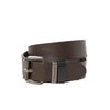 JACK & JONES Men's Jacaron Belt, Brown Stone, One Size