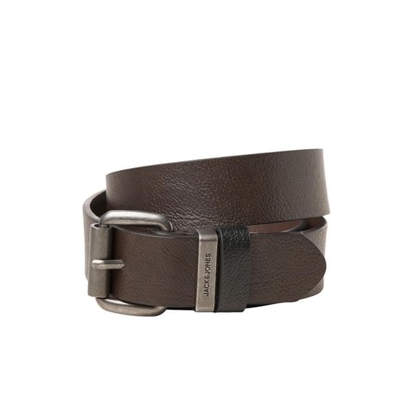 JACK & JONES Men's Jacaron Belt, Brown Stone, One Size