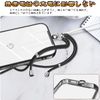 Google Pixel 9A Case, Shoulder Clear, Pixel 9a Smartphone Case, Cover, Shoulder Strap, Crossbody Strap, Shockproof, Transparent, TPU, Thin, Drawstring, Adjustable Length, Removable, Fall Prevention,