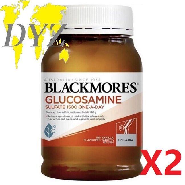 Blackmores Glucosamine Sulfate 1500 (180 Tablets) [X2]