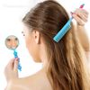 Framendino, 8 Pack Beadable Combs DIY with 8 Pack Mirrors Set Plastic Rat Tail Hand Handle for Crafts
