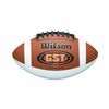 Wilson GST Autograph Composite Football - Official Size, Brown/White