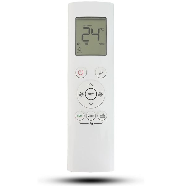Replacement Remote Control RG58B/BGE Compatible for Midea Air Conditioner