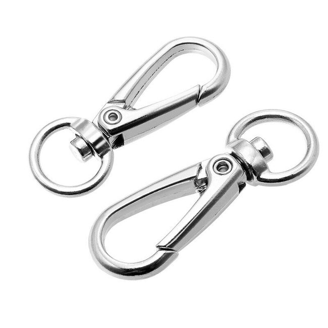 Carabiner Keyring 1pc Carabiner Keyring Rustproof Corrosion Resistant Metal  Keychain Small Holder Accessory Strong Key Ring