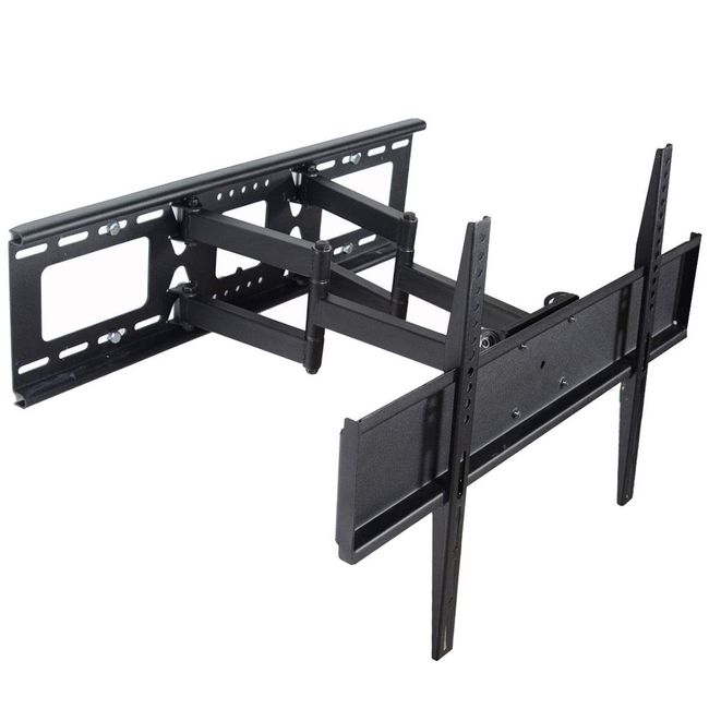 VideoSecu Tilt Swivel TV Wall Mount 32"- 70" LCD LED Plasma TV with VESA 200x200,400x400,up to 600x400 mm, Full Motion Articulating Dual Arm Mount Fits up to 24" Studs MW365B2H C20