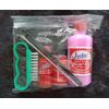 Manicure Set : Cuticle Remover, Acetone, Merthiolate, Brush, Pusher & Nail File