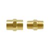 Tighall Brass Pipe Fittings Assortment Kit Reducer Bushing, Hex Nipple, Reducing Hex Coupling
