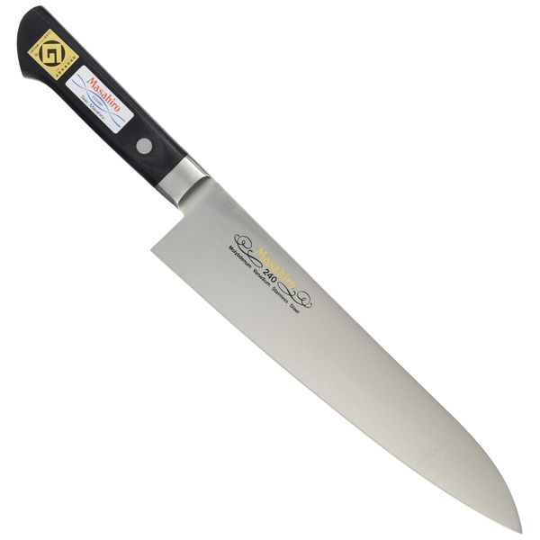 Masahiro Molybdenum Steel Chef's Knife with Brim 24cm