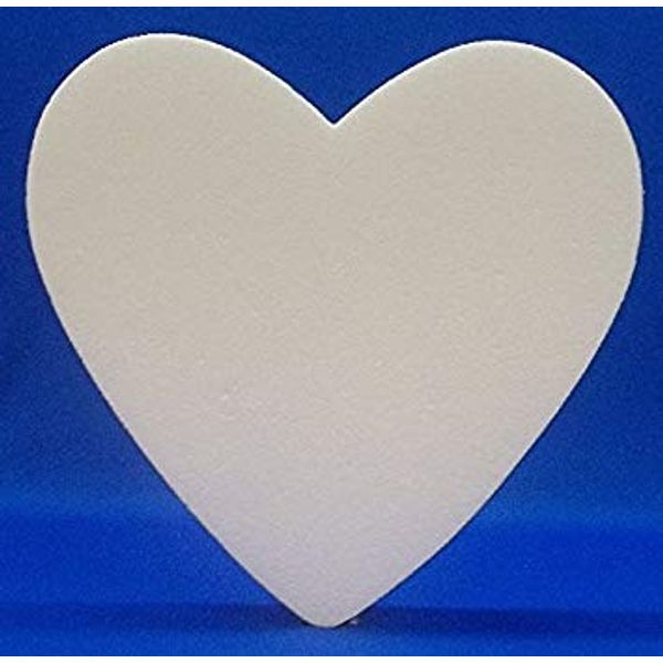 EPS Styrofoam Heart Size 14", 16", or 18"x2" (18")