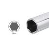 sourcing map Socket Accessory Set, 16mm Shallow and Deep Socket Universal Joints 1/4" Hex Shank Impact Adapter with 1/2" Drive