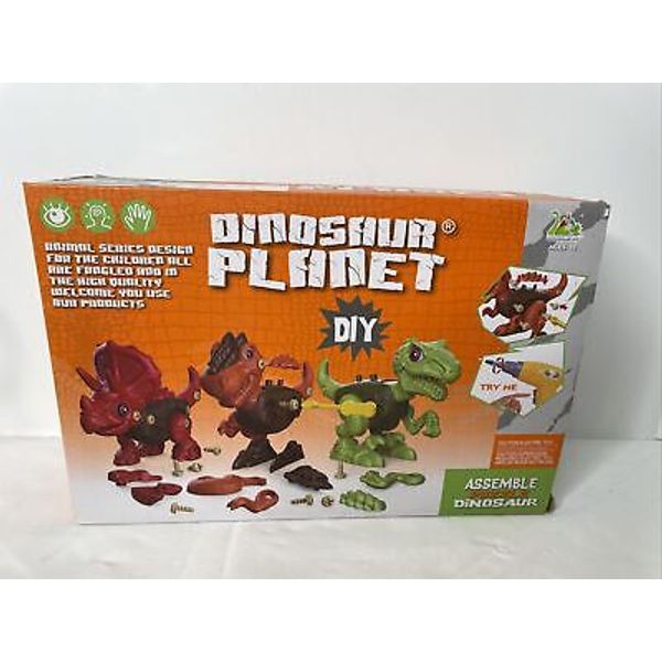 Dinosaur Planet DIY Assemble Puzzle Toys 3+ NIP Assemble Dinosaur Set New