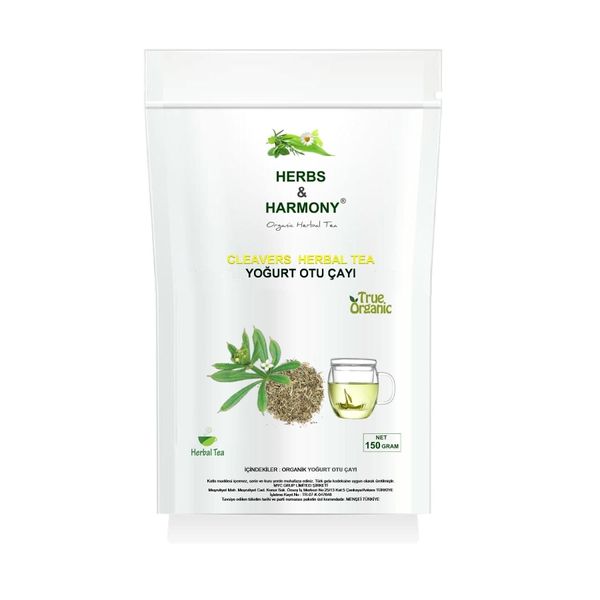 Cleavers Herbal Tea Yoğurt Otu Bitki Çayı 150 gram