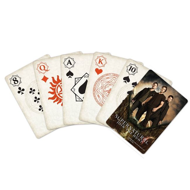 Cryptozoic Entertainment Supernatural Playing Cards Card Game