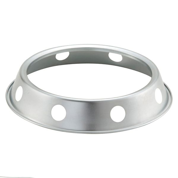 Winco Zinc Plated Wok Ring Stand, 8-Inch,Steel,Medium