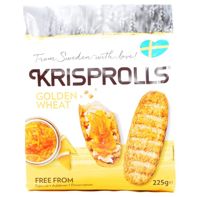 Pagen Krisprolls (Golden Wheat 2 x 225g)