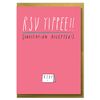 R.S.V.Yippee!! Invitation Accepted! Fun Invitation Acceptance Card.