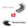 Oreola False Eyelashes Fluffy Wispy Lashes with Invisible Band Faux 3D Mink Lashes Super Soft Lightweight Fake Lashes Bulk 7 Pairs Pack