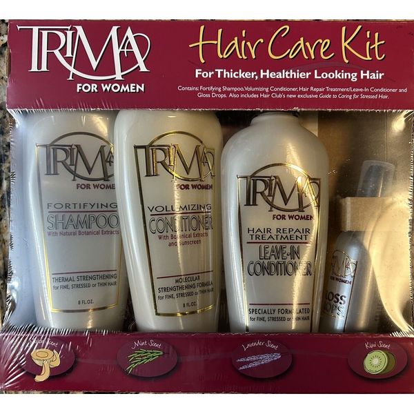 NIB- Trima for Women- Hair Care Kit for Thicker, Healthier Looking Hair