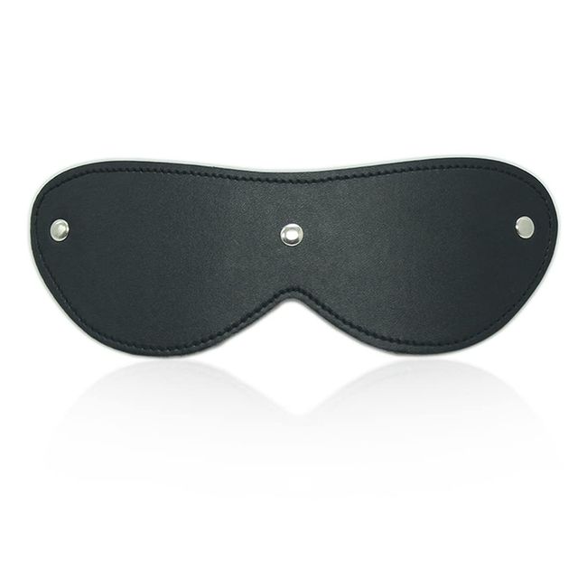 Eye Masks for Sleeping, Mini Size, Blindfold for Travel/Sleep/Nap (Black)