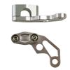 Energy Price Motorcycle Brake Hose Clamp Silver