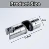 Adjustable Shower Head Holder - 360 Degrees Rotation Universal Bracket Replacement - Shower Accessories