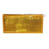 Orange Square Shaped Reflector, 10 Sheets Set * Registration Supported *