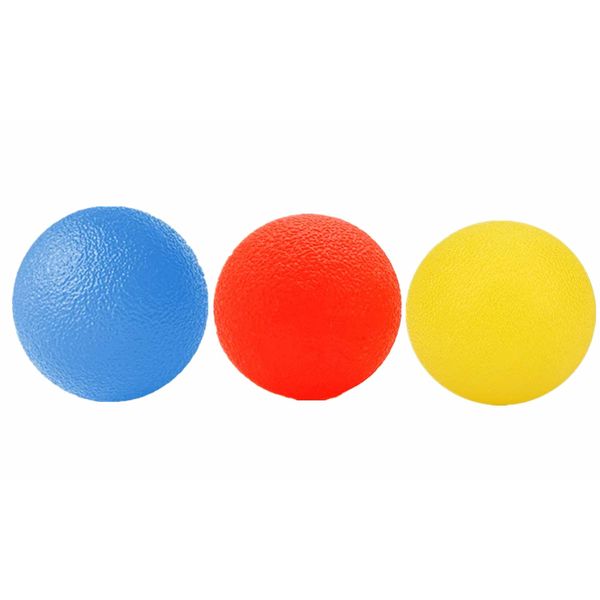 3-pack Stress Relief Balls. Hand Exercise Balls. Hand Therapy Balls. Hand Grip Balls Hand Squeeze Balls Kits for Physical Rehabilitation & Grip Strengthene