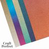 Craft Perfect - Ombre Glitter Card Bundle - A4 (25 Sheets) Collection