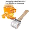 Kuuleyn Plastic Needle Roller Uncapper Extractor Tool,honey extractor,Uncapping Needle Roller Bee Honey Comb Extracting Beekeeping Beekeeper Equipment Tool