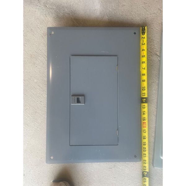 square d electric panel cover used