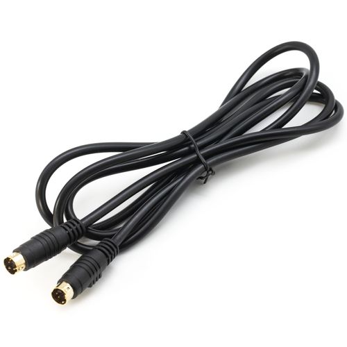 jujinglobal 2pcs 4.9FT(1.5 Meter) for S-Video S Video 4 pins Connector Cable Gold Plated for DVD DSS DVRs, Home TV Monitor Theater, Players, VCRs, SVHS SVideo receivers, Camcorders