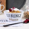 GEDA LABELS Müslischale Lieblingsmann 400ml