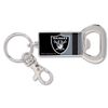 NFL Bottle Opener Key Ring Oakland Raiders