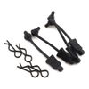Arrma 1/10 Body Clip Retainer (Black) (4) [ARA390165]