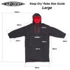 SUP Conwy Unisex Adults Waterproof Changing Robe Keep Dry (L)