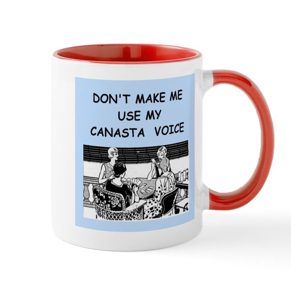 CafePress Canasta Mug 11 oz (325 ml) Ceramic Coffee Mug